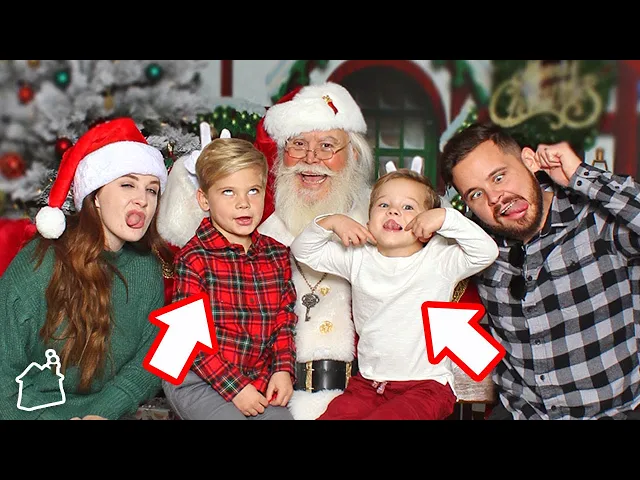 what santa told our kids!*naughty or nice list?